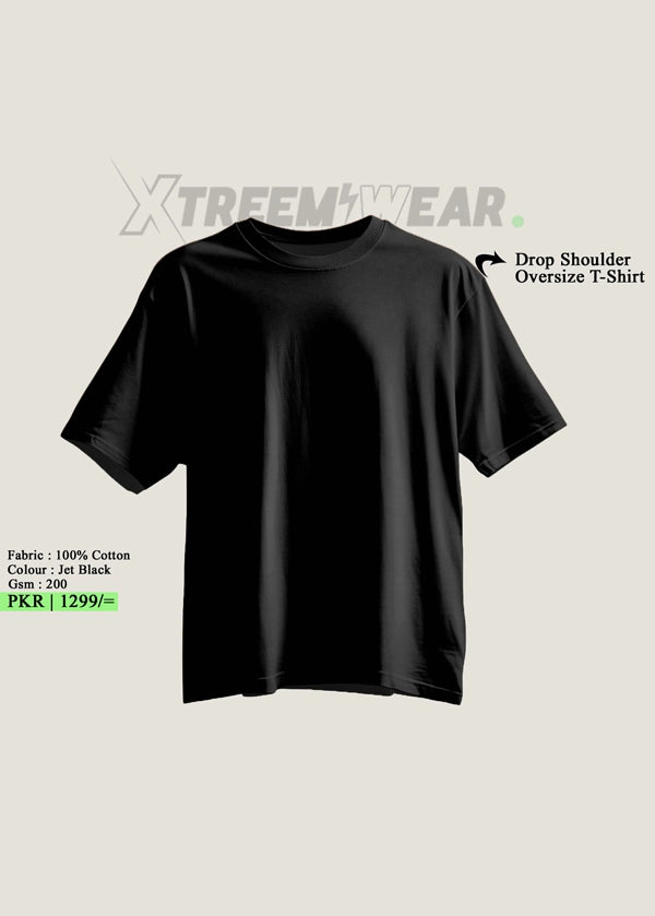 Drop Shoulder Oversize T-Shirt | Pain