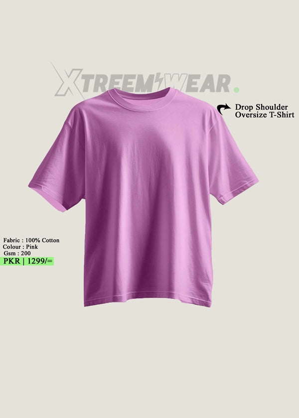 Drop Shoulder Oversize T-Shirt | Pain