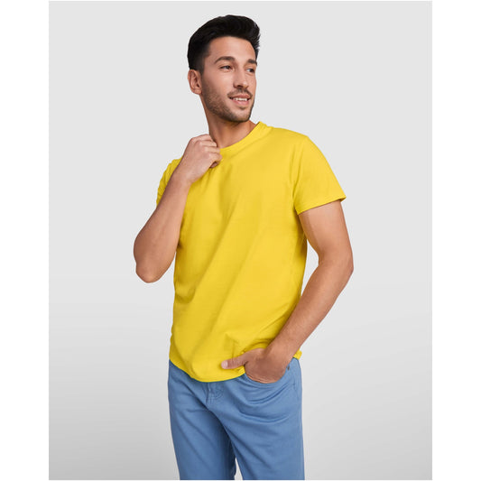 Sunshine Yellow Half Sleeve T-Shirt for Men