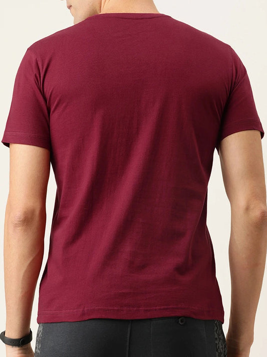 Plain Maroon T-Shirt
